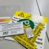 PV Connections Custom Labels, Engraved with logo