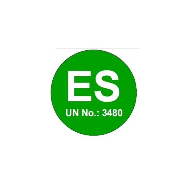Reflective ES Label UN 3480