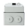 2-4 Pole Weather-proof Distribution Enclosure IP66 Grey Lid