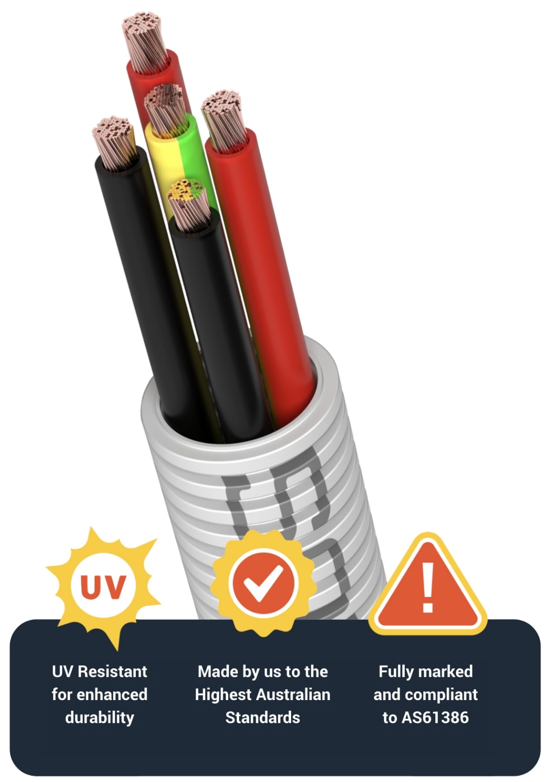 Solarflex Conduit Cable Features