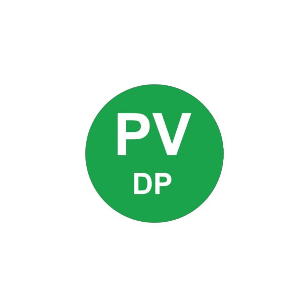 Reflective PV DP Label