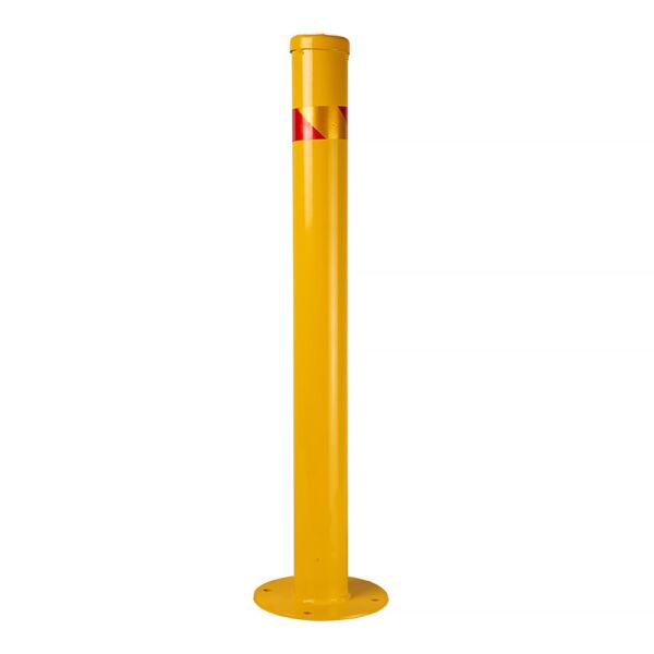 Steel Bollard Surface Mount - 90 x 900mm