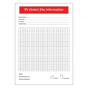 Reflective PV Dp Label